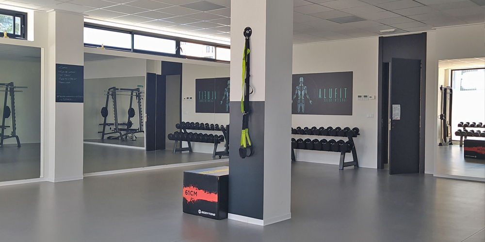 Sala de entrenamiento de Salufit